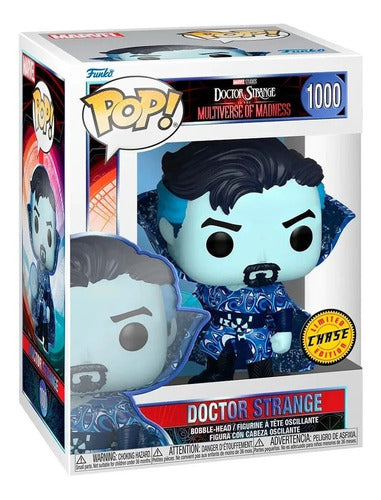 Boneco Funko Pop Dr Estranho Madness Marvel Chase 1000 Geek Doctor Strange Presente Colecionável