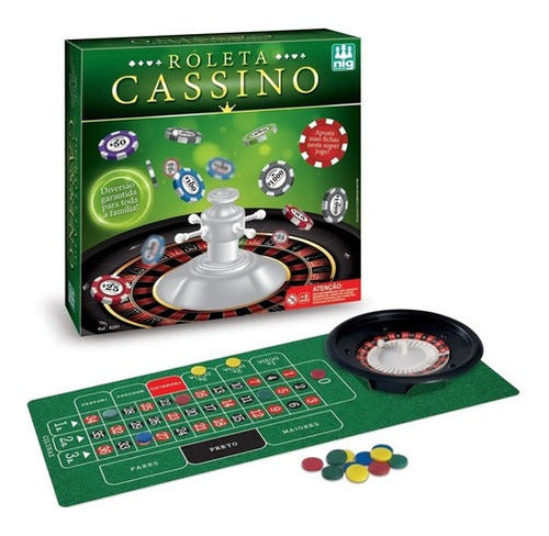 Jogo De Tabuleiro Roleta Cassino Infantil Nig Brinquedos