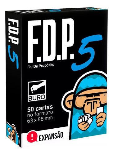 F.D.P: Foi De Propósito 5 - Expansão Board Game Tabuleiro Buro