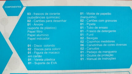 Jogo De Mesa Show De Experiências Brinquedos Química Nig