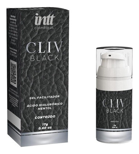 Cliv black gel dessensibilizante lubrificante anal efeito gelado - IN0629 Intt - Megalonania