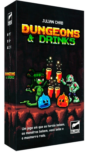 Dungeons & Drinks - Tabuleiro Adulto Jogo De Mesa, Jogos de Tabuleiro, Board Games Buro