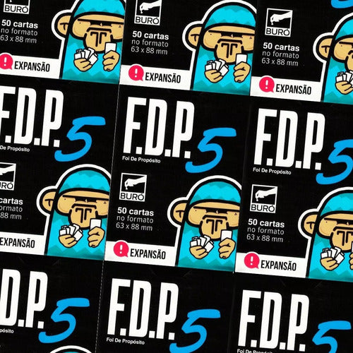 F.D.P: Foi De Propósito 5 - Expansão Board Game Tabuleiro Buro