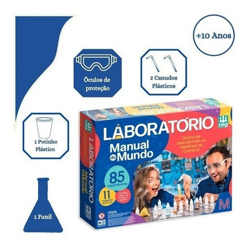 Laboratório Manual Do Mundo Experiência Youtube Quimicas Nig