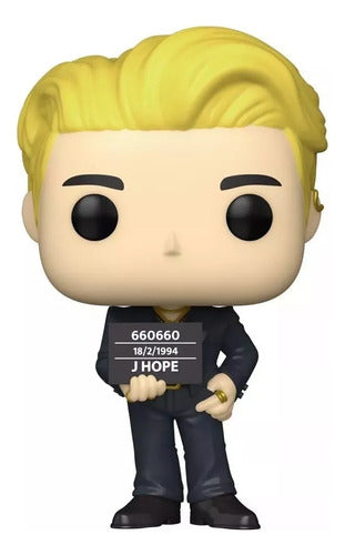 Boneco Funko Pop Rocks Bts J-hope 282 Kpop Banda Butter Brinquedo Coleção Presente Colecionável k-pop Bangtan Boys