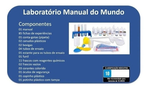 Laboratório Manual Do Mundo Experiência Youtube Quimicas Nig