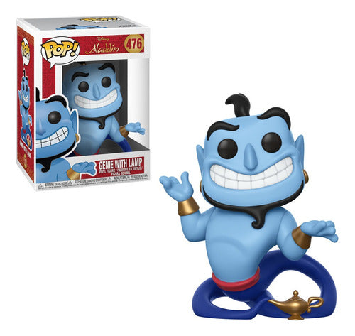 Boneco Funko Aladdin Gênio Da Lâmpada Disney Genie With Lamp 476 - Megalonania