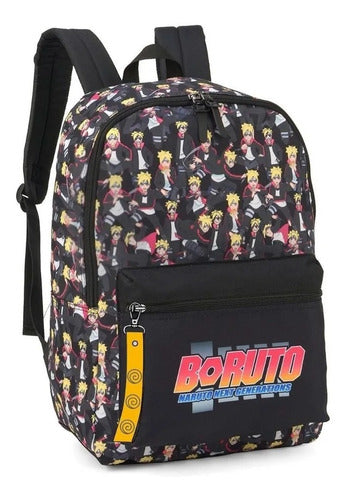 Mochila de Costas Boruto Infantil Anime Naruto Menino - Luxcel