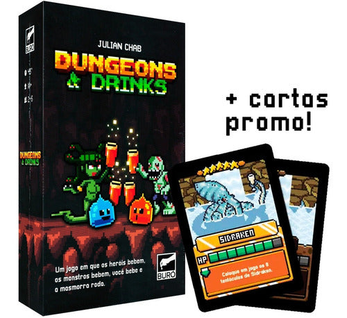 Dungeons & Drinks - Tabuleiro Adulto Jogo De Mesa, Jogos de Tabuleiro, Board Games Buro