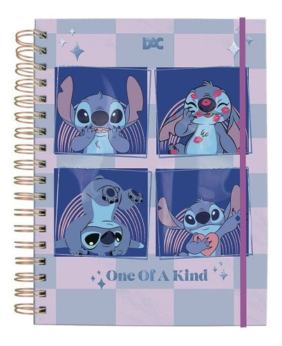 Caderno Smart Colegial Stitch Espiral Dac One Of A Kind - Megalonania