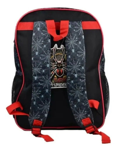 Mochila de Costas Infantil Herói Aranha Spider Homem Dark Aranha Escolar Menino - Clio