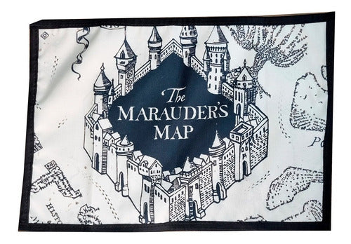 Jogo Americano Mesa Posta Jantar Sala Harry Potter Mapa do Maroto Warner - Megalonania