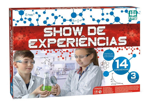 Jogo De Mesa Show De Experiências Brinquedos Química Nig