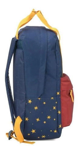 Mochila de Costas Escolar Juvenil Mulher Maravilha DC Wonder Woman Liga da Justiça - Luxcel