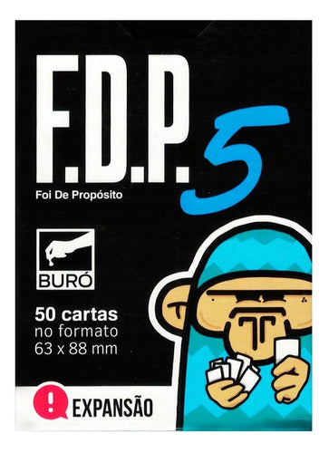 F.D.P: Foi De Propósito 5 - Expansão Board Game Tabuleiro Buro