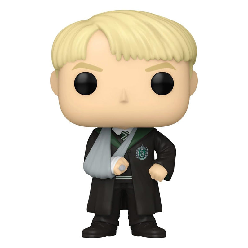 Boneco Funko POP Draco Malfoe 168 Move Harry Potter Brinquedo Colecionável Magia Presente Coleção Criança