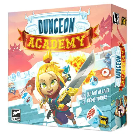 Dungeon Academy  - Jogo Cartas Game Card Board Games Mesa Buro