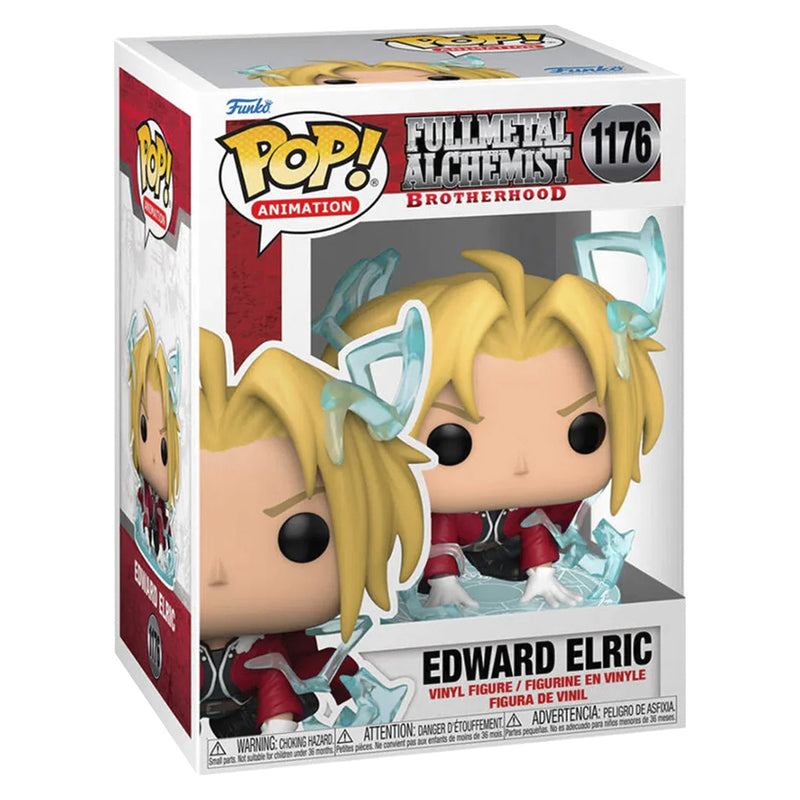 Boneco Funko POP Edward Elric 1176 Anime Manga Fullmetal Alchemist Brotherhood Brinquedo Colecionável Presente Criança