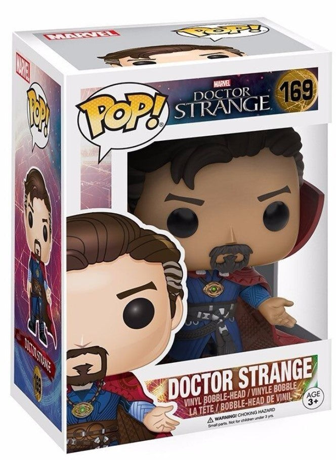 Boneco Funko Pop DOCTOR STRANGE DOCTOR STRANGE 169 Doutor Estranho Boneco Presente Coleção Criança Brinquedo Colecionável Vingadores Stephen Strange Marvel Comics