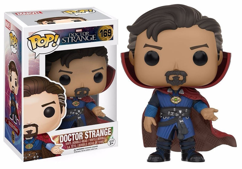 Boneco Funko Pop DOCTOR STRANGE DOCTOR STRANGE 169 Doutor Estranho Boneco Presente Coleção Criança Brinquedo Colecionável Vingadores Stephen Strange Marvel Comics