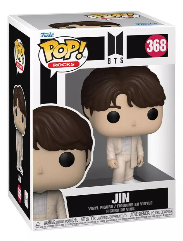 Boneco Funko Pop BTS S4 JIN 368 Brinquedo Bangtan Boys Coréia Kpop Coleção Presente Criança Colecionável BTS