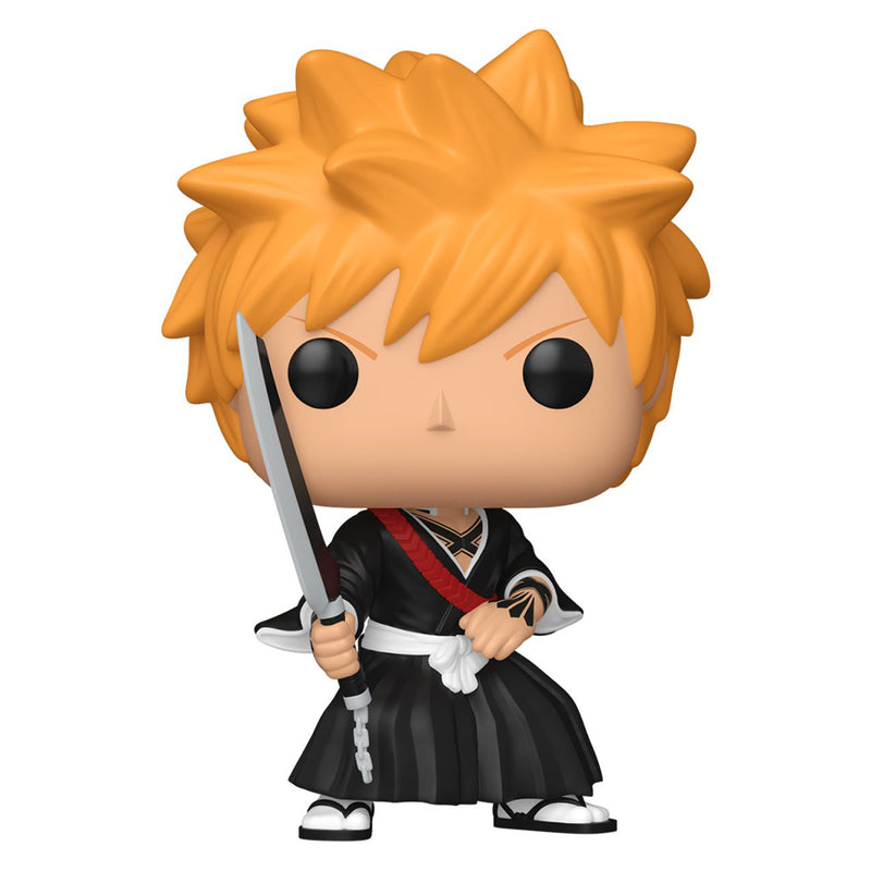 Boneco Funko POP Animation Bleach Ichigo Kurosaki 1610 Anime Brinquedo Colecionável Presente Criança