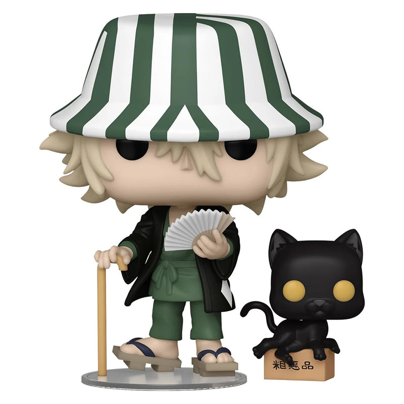 Boneco Funko POP Animation Bleach Kisuke Urahara & Yoruichi 1613 Anime Brinquedo Colecionável Presente Criança