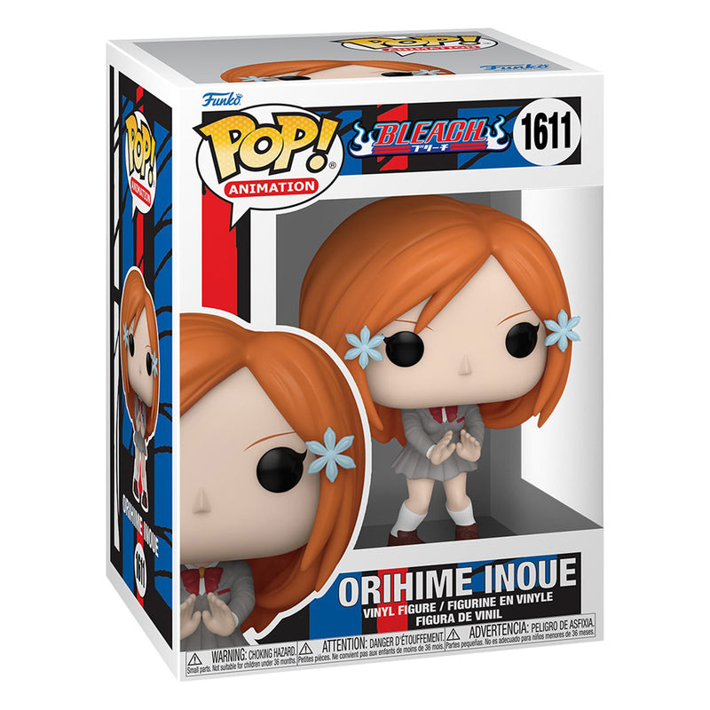 Boneco Funko POP Animation Bleach Orihme Inoue 1611 Anime Brinquedo Colecionável Presente Criança