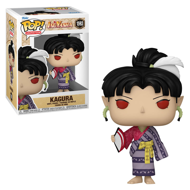 Boneco Funko POP Animation Inuyasha Kagura 1563 Anime Brinquedo Colecionável Presente Criança