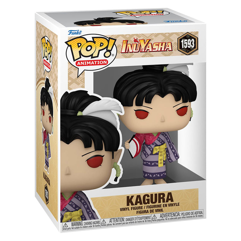 Boneco Funko POP Animation Inuyasha Kagura 1563 Anime Brinquedo Colecionável Presente Criança