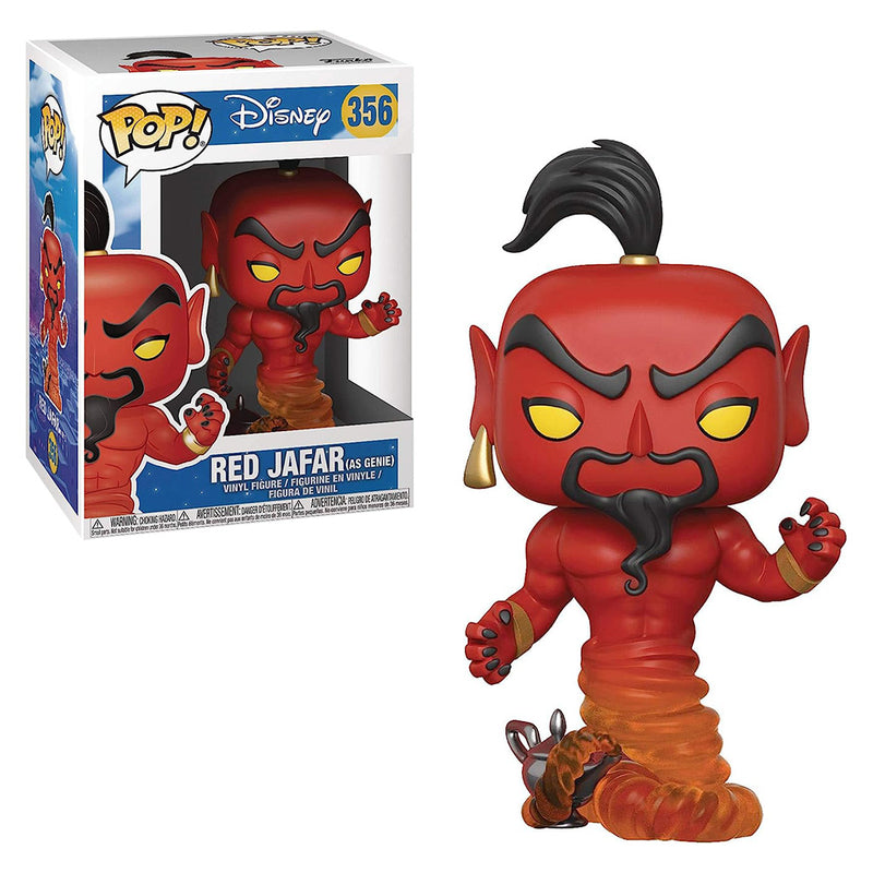 Boneco Funko POP Red Jafar 356 Move Animation Disney Alladin Brinquedo Colecionável Presente Coleção Criança