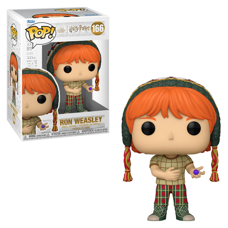 Boneco Funko POP Ron Weasley 166 Move Harry Potter Brinquedo Colecionável Magia Presente Coleção Criança