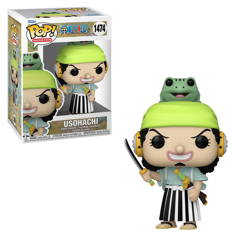 Boneco Funko POP Usohachi 1474 Anime One Piece Brinquedo Colecionável Presente Criança