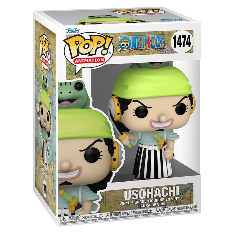 Boneco Funko POP Usohachi 1474 Anime One Piece Brinquedo Colecionável Presente Criança