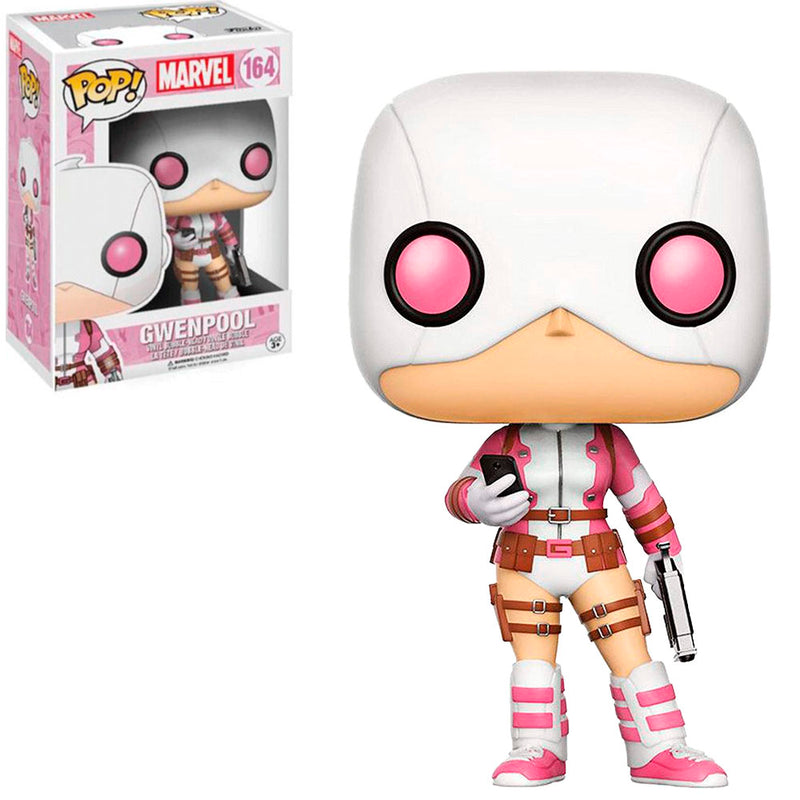 Boneco Funko POP Gwenpool 112 Marvel Disney Filme Deadpool Brinquedo Colecionável Presente Coleção Criança