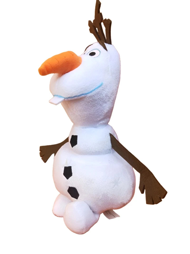 Brinquedo de Pelúcia Olaf do Filme Disney Filme Frozen Uma Aventura Congelante Disney Boneco de Neve Filme Macios para Crianças Presentes 30cm - Megalonania