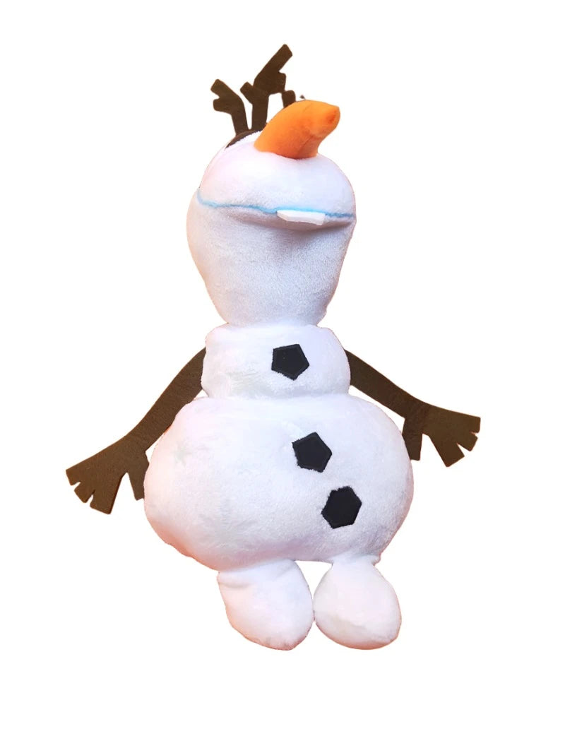 Brinquedo de Pelúcia Olaf do Filme Disney Filme Frozen Uma Aventura Congelante Disney Boneco de Neve Filme Macios para Crianças Presentes 30cm - Megalonania