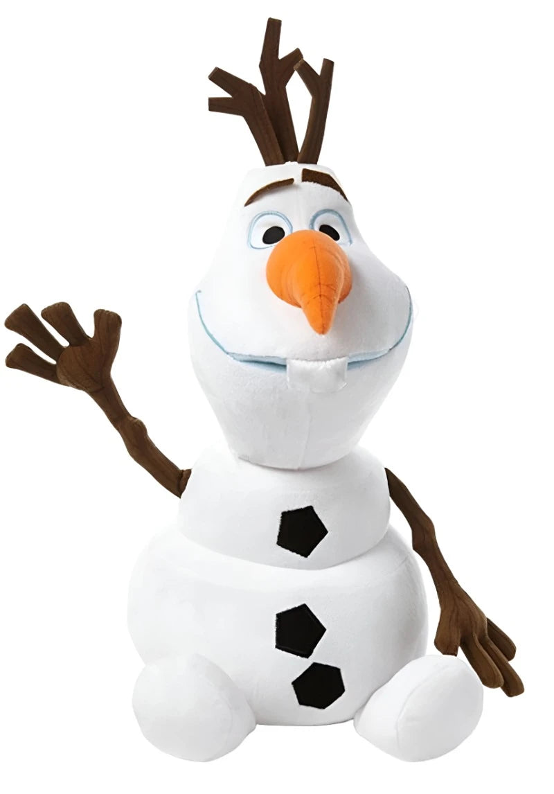 Brinquedo de Pelúcia Olaf do Filme Disney Filme Frozen Uma Aventura Congelante Disney Boneco de Neve Filme Macios para Crianças Presentes 30cm - Megalonania