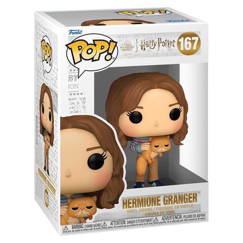 Boneco Funko POP Hermione Granger 167 Move Harry Potter Brinquedo Colecionável Magia Presente Coleção Criança