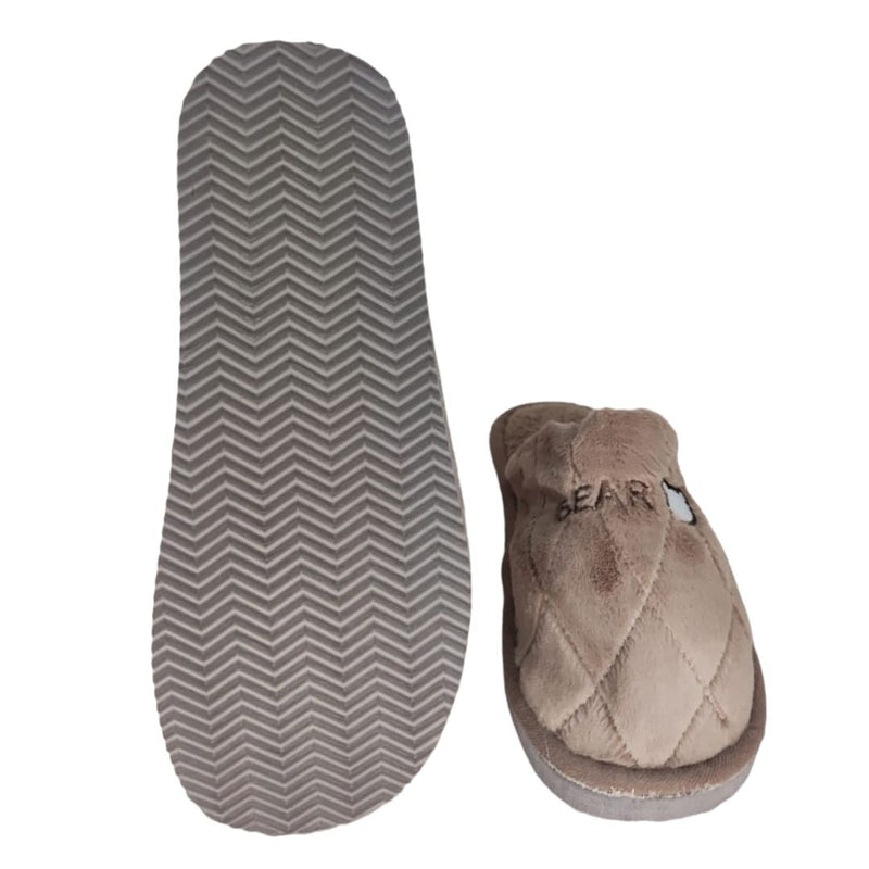 Pantufa Calçado Bear Urso Feminino Pelucia Inverno Presente