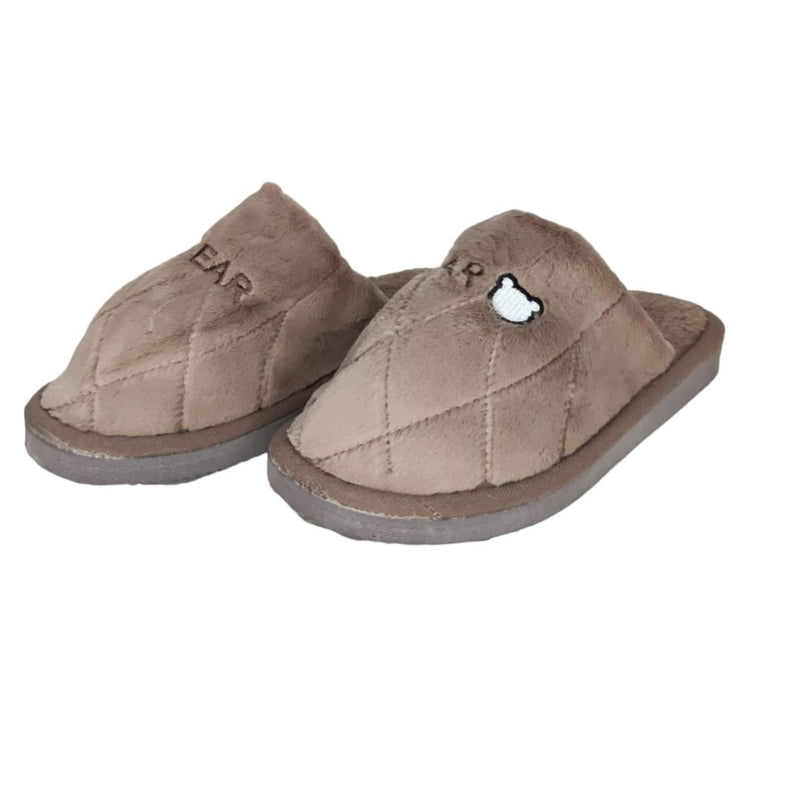 Pantufa Calçado Bear Urso Feminino Pelucia Inverno Presente