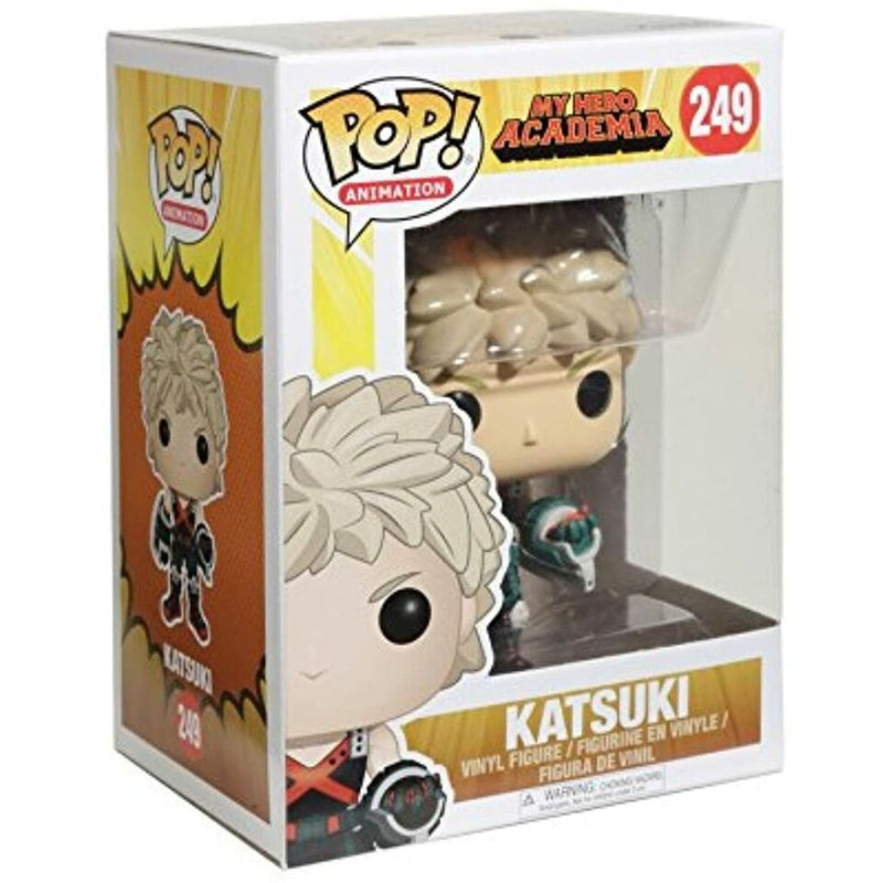 Boneco Funko Pop MY HERO ACADEMIA KATSUKI 249 Bakugo Brinquedo My Hero Academi BNHA Kacchan Presente Criança Colecionável Boku no Hero