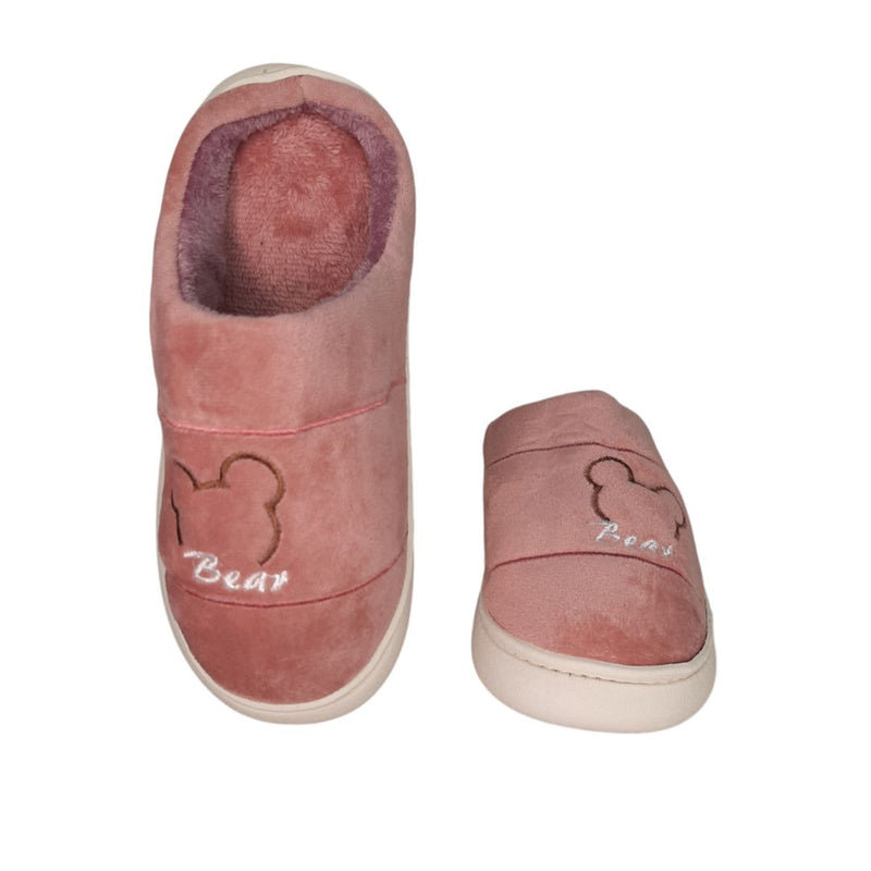 Pantufa Feminina Inverno Conforto Chinelo Presente Urso Frio