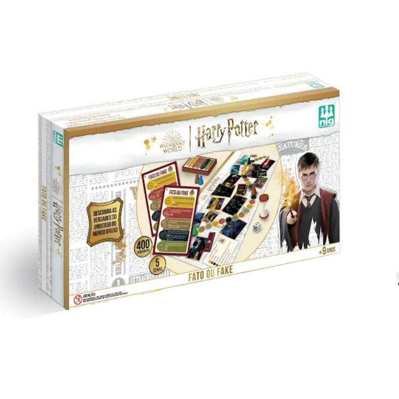 Jogo Infantil Fato ou Fake Harry Potter Brinquedos Nig