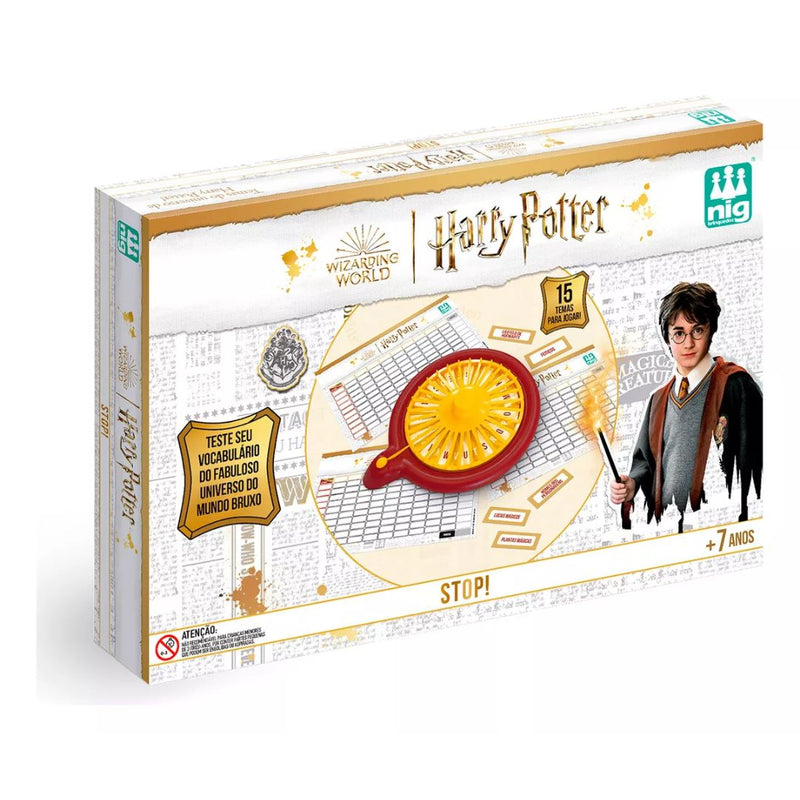 Jogo Infantil Stop Harry Potter Brinquedos Nig