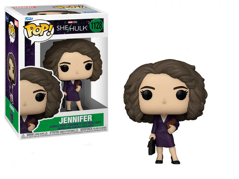 Boneco Funko POP Marvel She-Hulk Jennifer Walters 1128 Brinquedo Colecionável Presente Criança - Megalonania