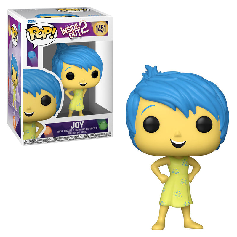 Boneco Funko POP Joy Divertidamente Disney Inside Out 2 Brinquedo Presente Coleção Colecionável criança 1451 - Megalonania