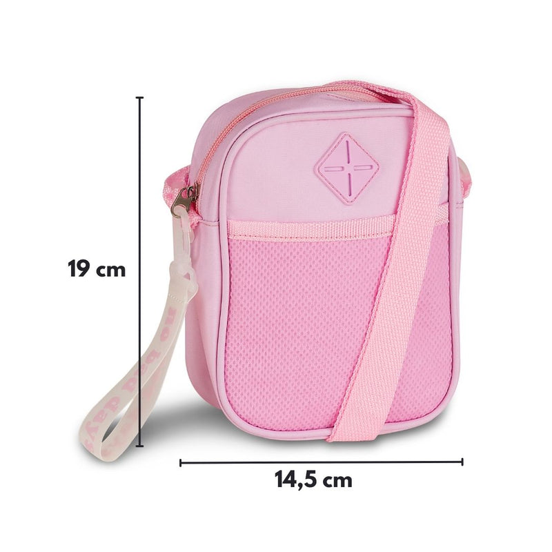 Bolsa Mala Transversal Azul Celeste Rosa Lilás Verde Claro Juvenil Clio