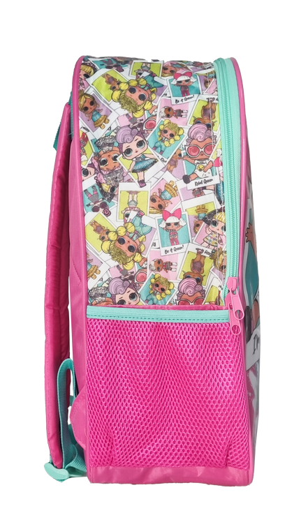 Mochila de Costas Infantil Rosa Escolar Feminina Lol Surprise - Luxcel