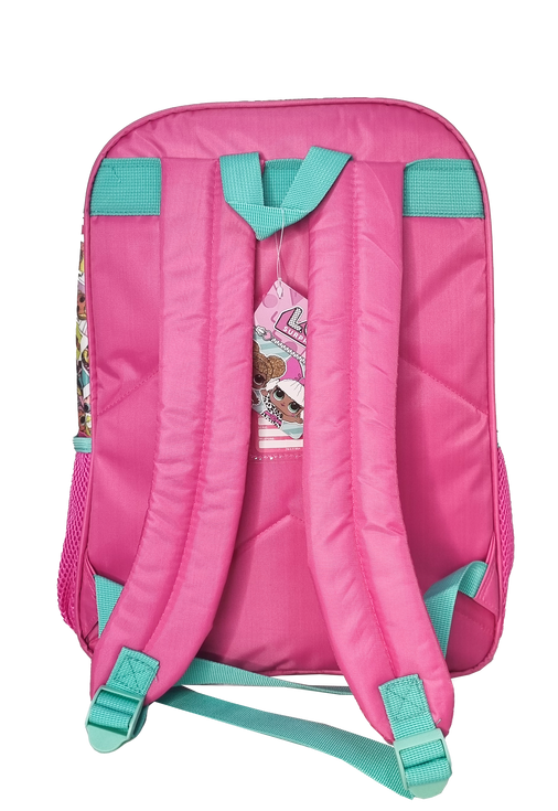 Mochila de Costas Infantil Rosa Escolar Feminina Lol Surprise - Luxcel